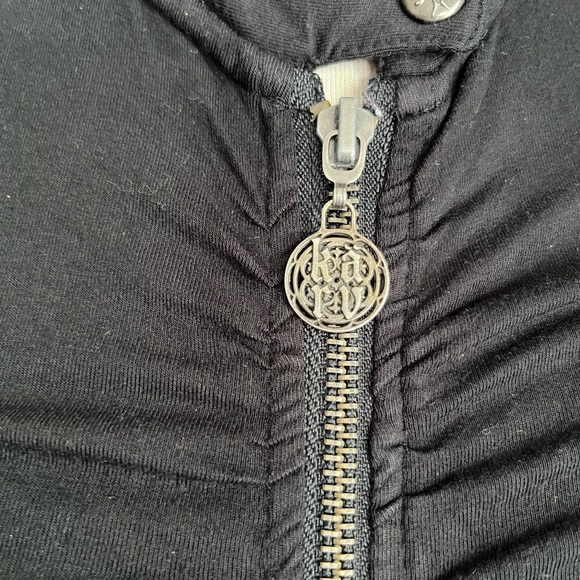 KÄRV ZIP UP TOP WITH LACE UP SIDES - Picture 6 of 13